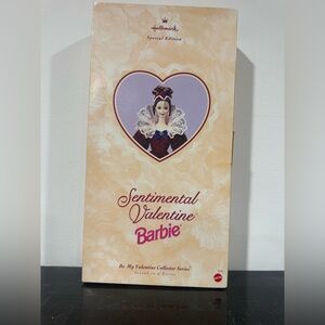 Sentimental Valentine Barbie Doll New in Box Hallmark Special Edition 1996